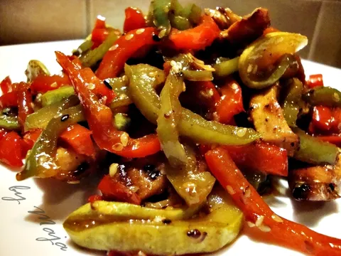 Konfučijanska piletina sa povrćem