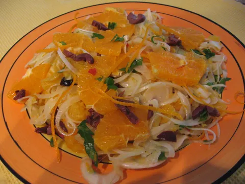 Fennel salata sa narandzom