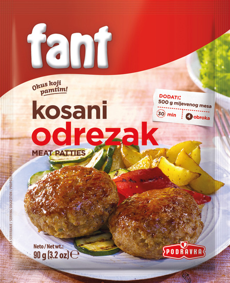 Fant seasoning mix for meat patties