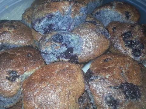 muffins sa borovnicama iznutra
