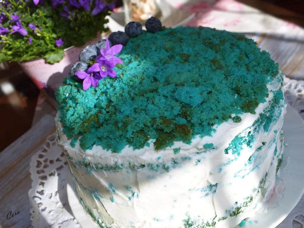 ღ Blue velvet cake