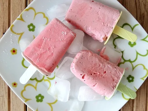 Jednostavni sladoled od jagoda