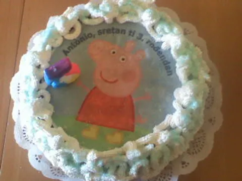 Torta "Peppa Pig" za 3. rođendan