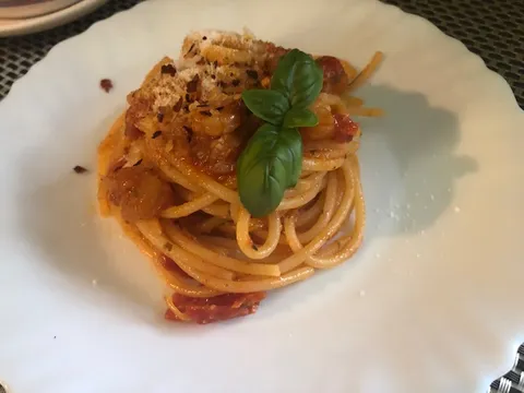 špageti s kozicama