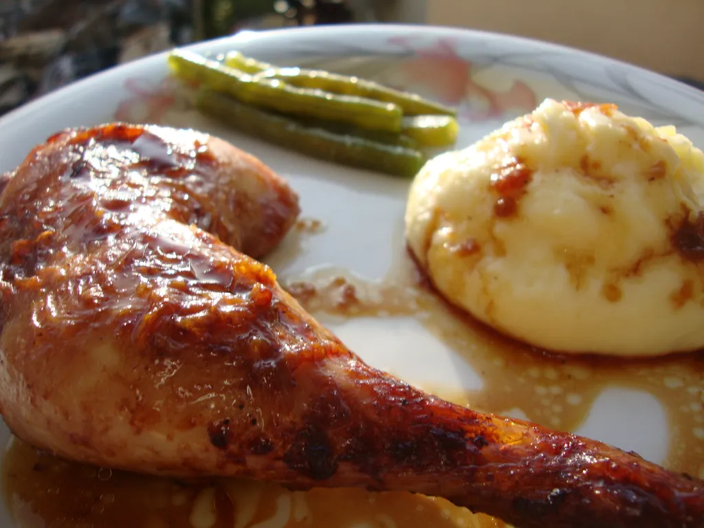 Glazirana piletina sa djumbirom i medom i jos....