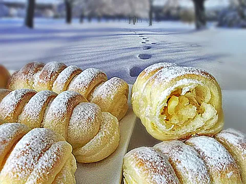 Kremaste pariške vanilin kiflice by Milicza