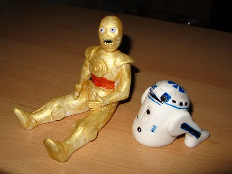 C3PO i R2D2 figurice