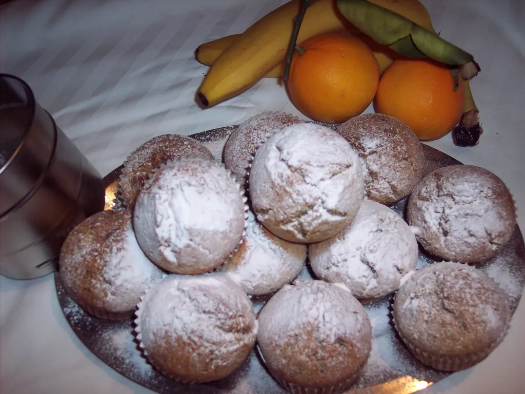 citro banana muffins