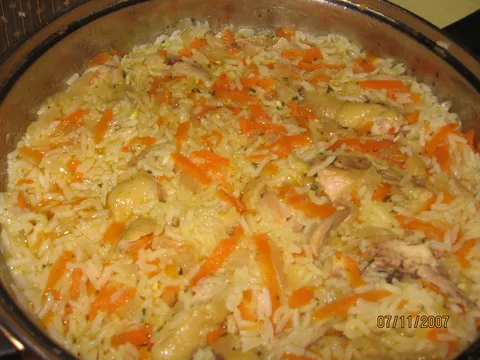 Piletina i riža se vole